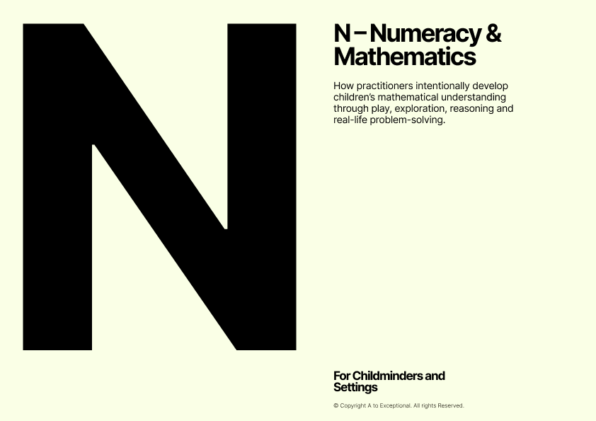 N – Numeracy & Mathematics