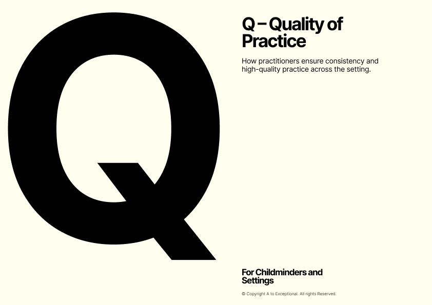 Q – Quality of Practice