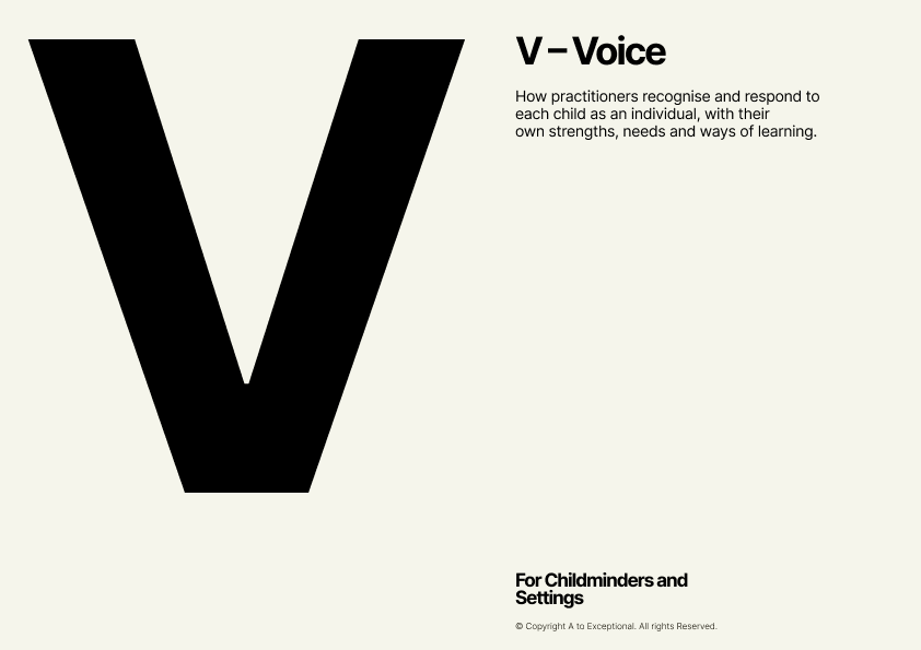 V – Voice