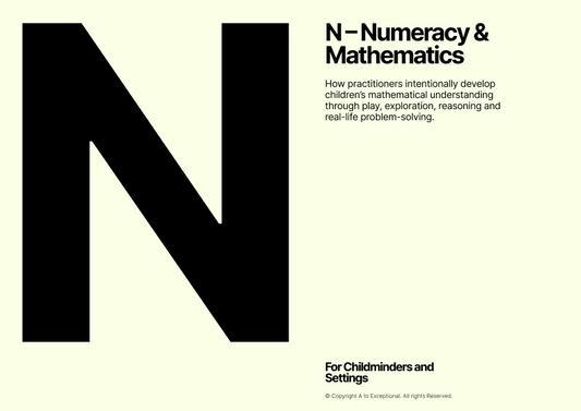 N – Numeracy & Mathematics