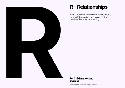 R – Relationships