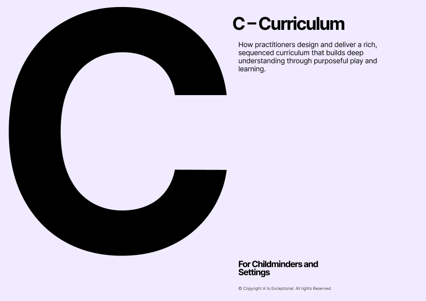C – Curriculum