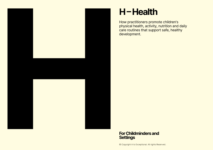 H – Health